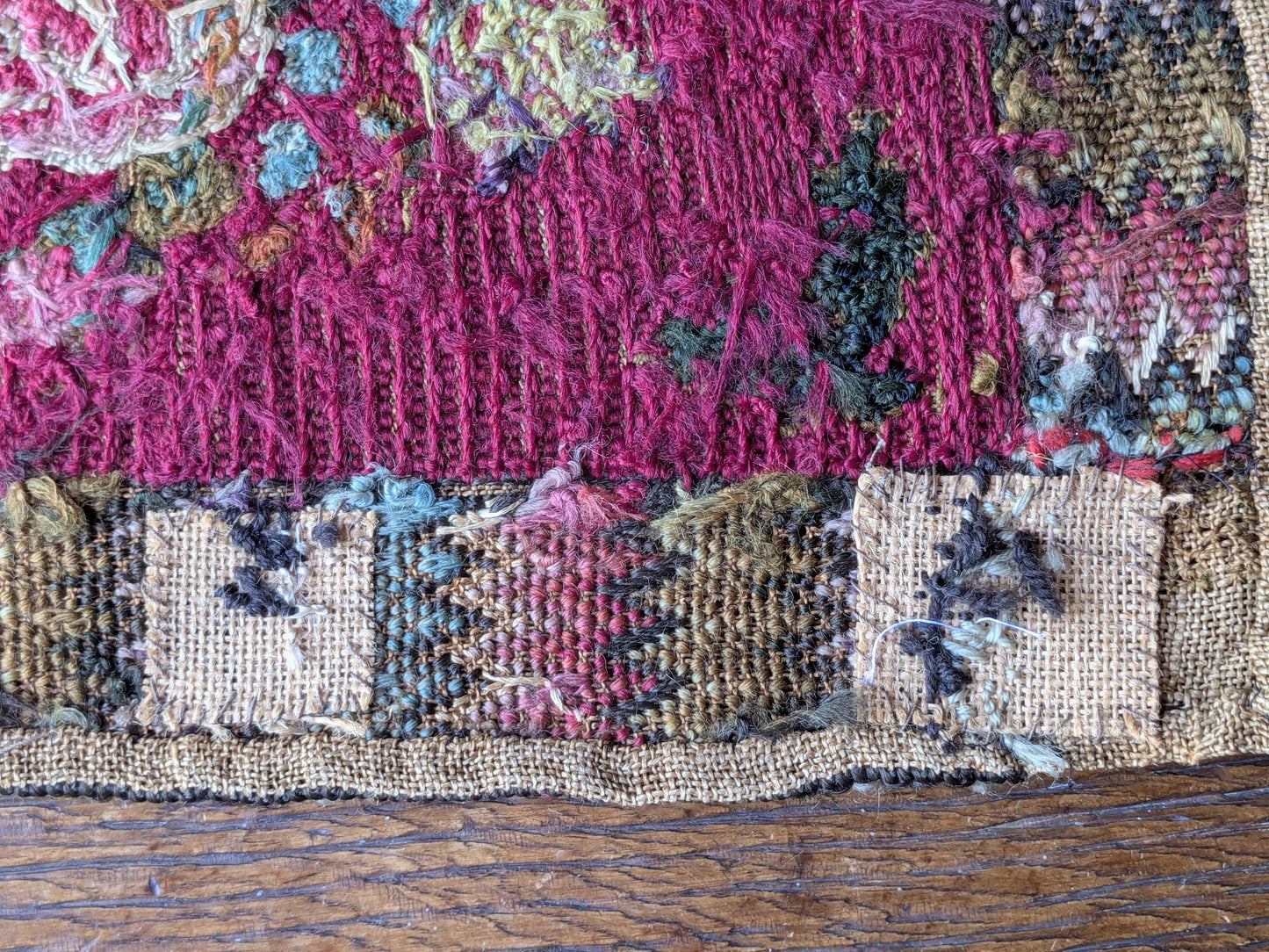 Antique 18th century embroidery