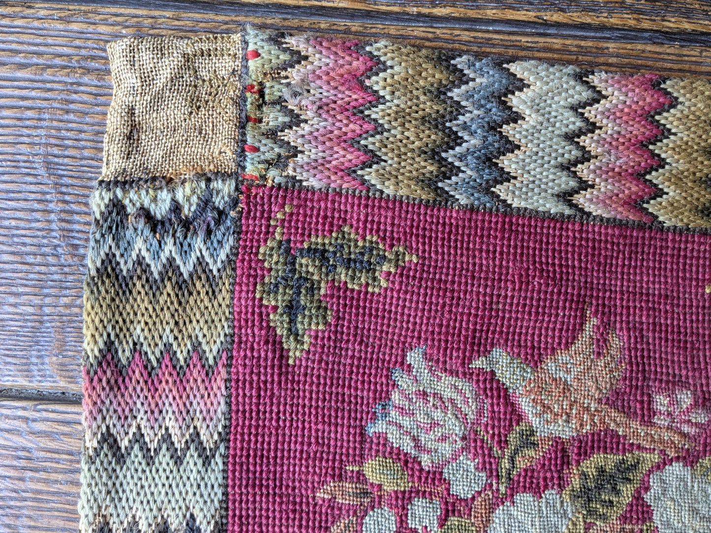 Antique 18th century embroidery