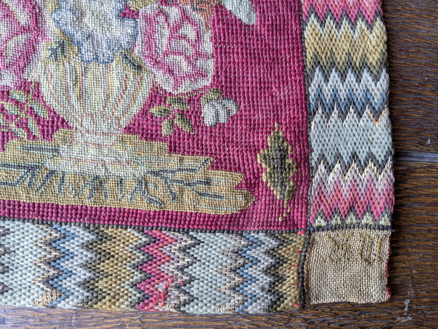Antique 18th century embroidery
