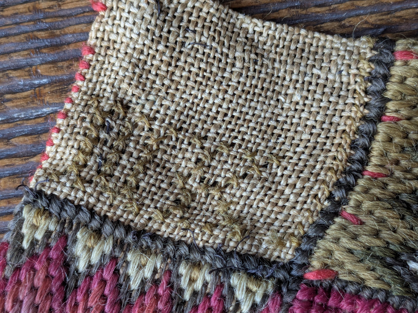 Antique 18th century embroidery