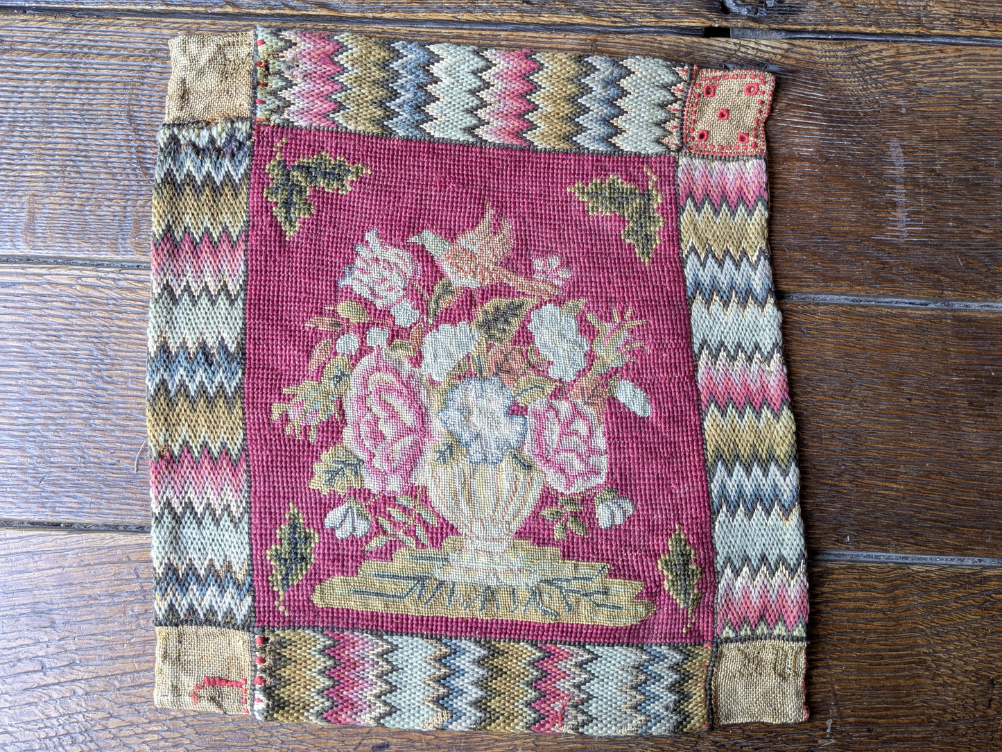Antique 18th century embroidery