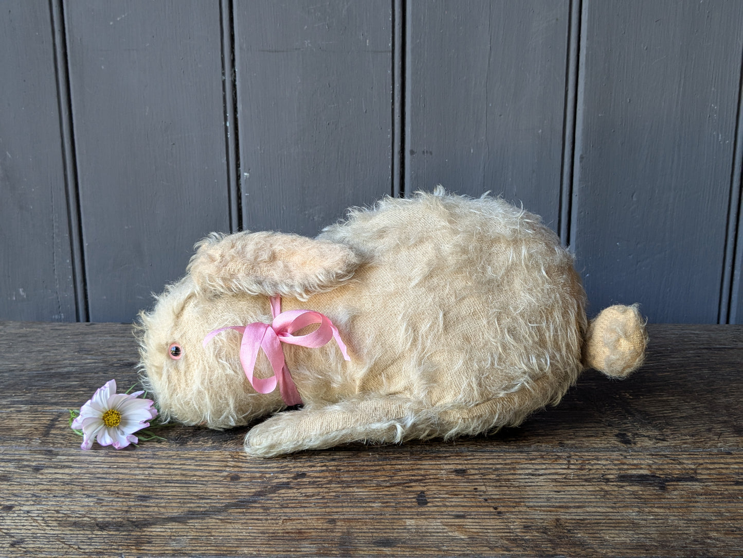 Vintage Merrythought rabbit with chimes