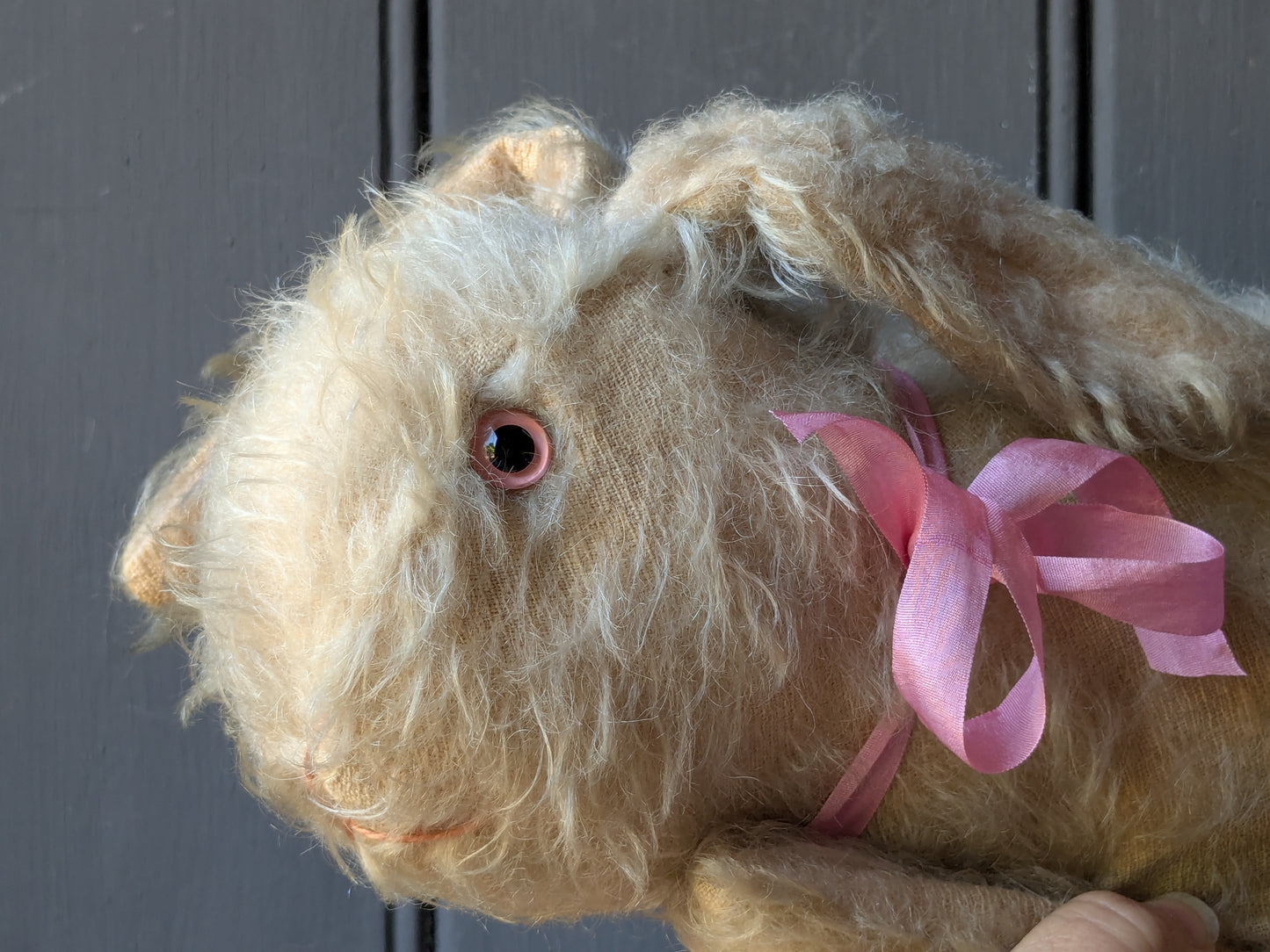 Vintage Merrythought rabbit with chimes