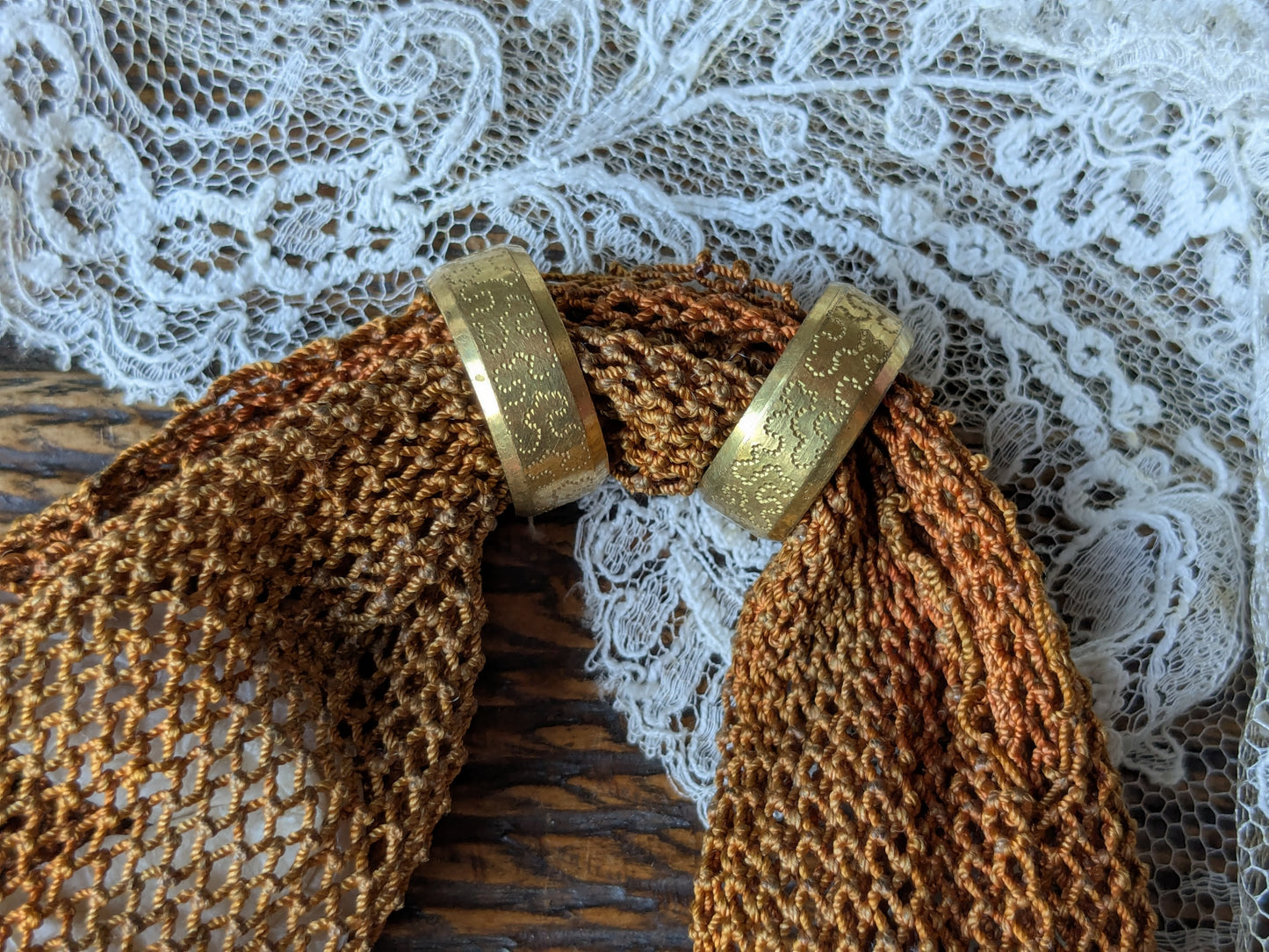 Antique miser or stocking purse