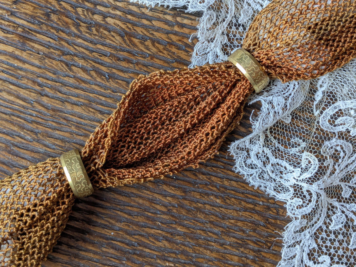 Antique miser or stocking purse