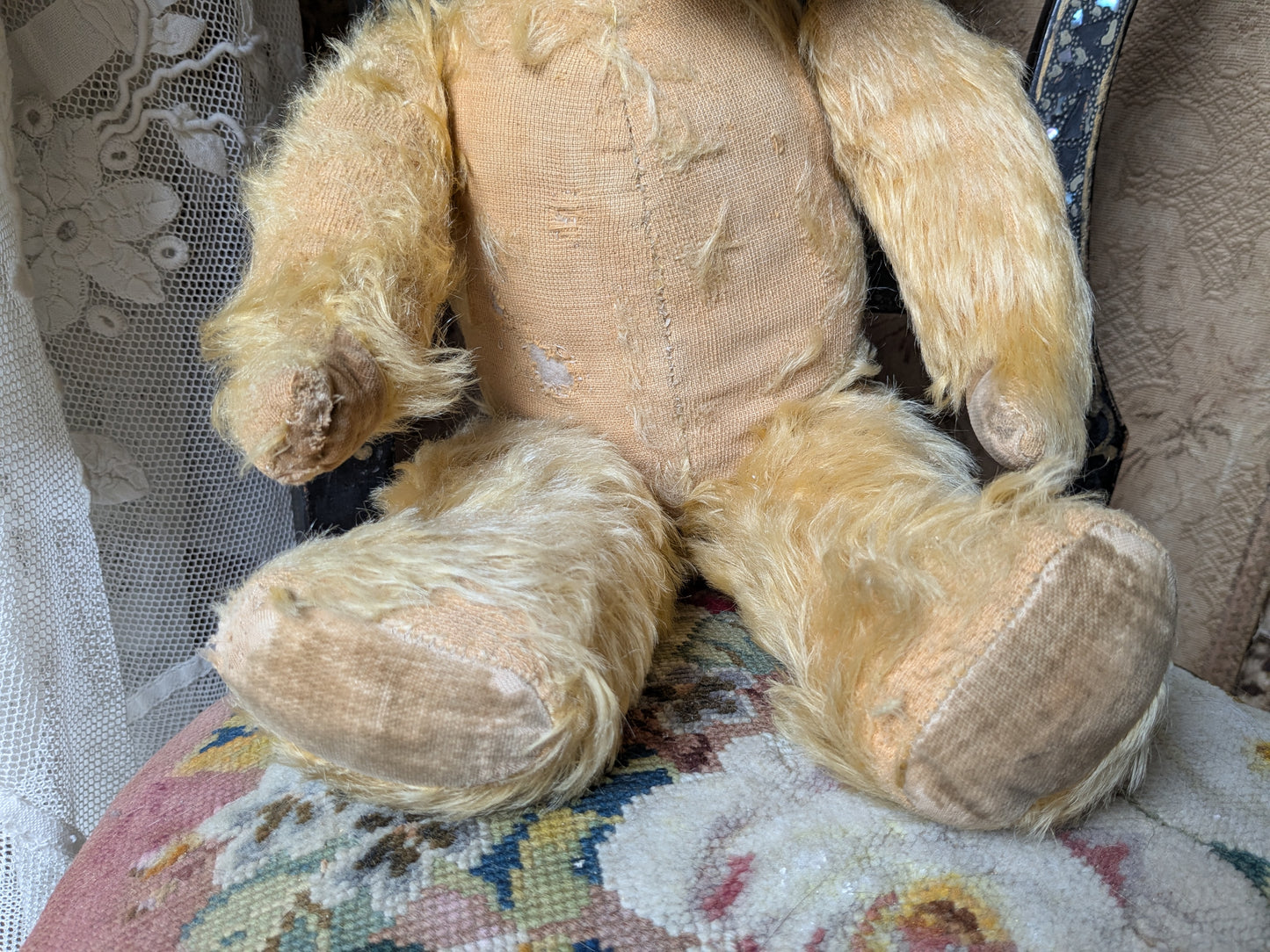 Vintage Pedigree bear dressed as a nurse