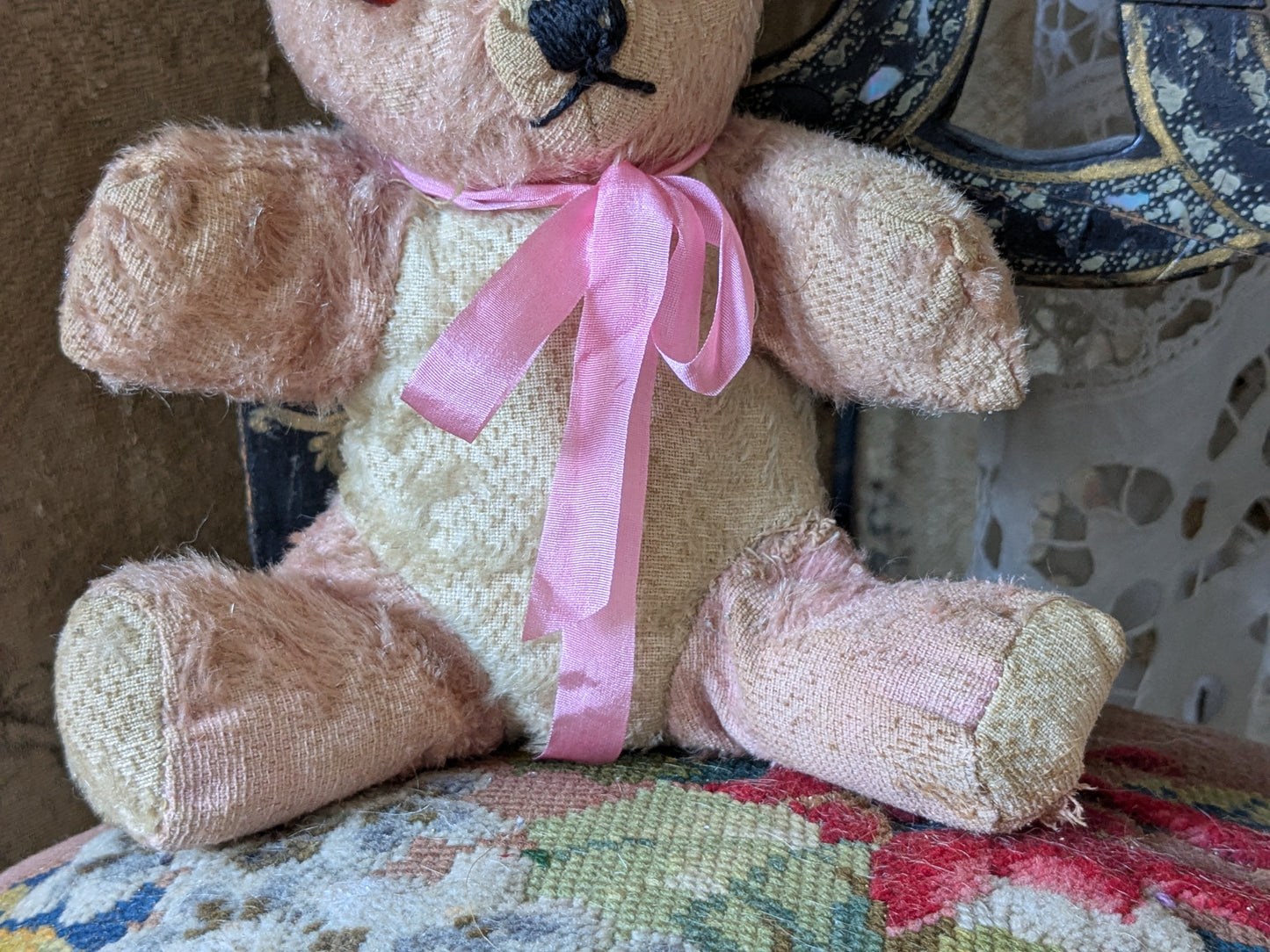 Small pink bear