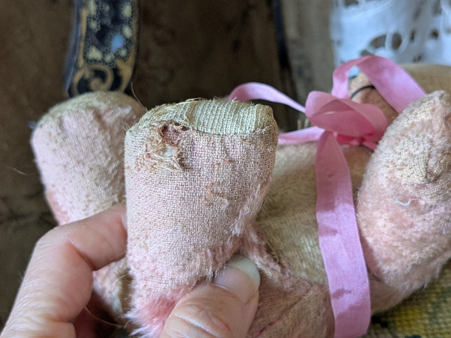 Small pink bear