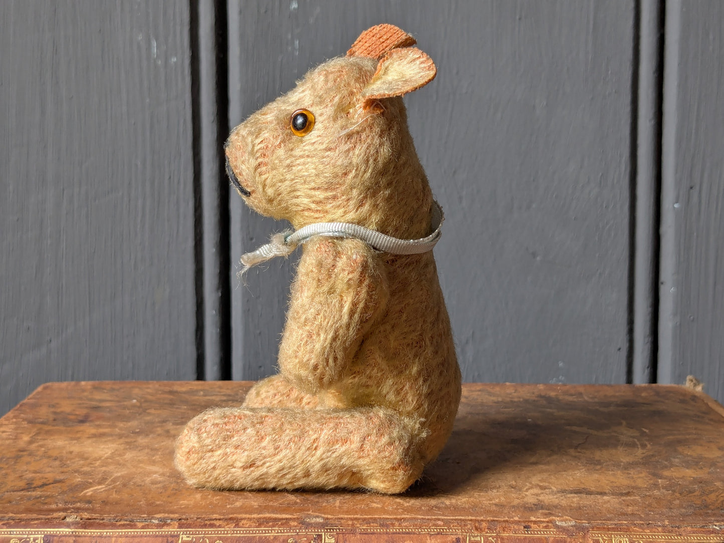 Tiny vintage teddy bear