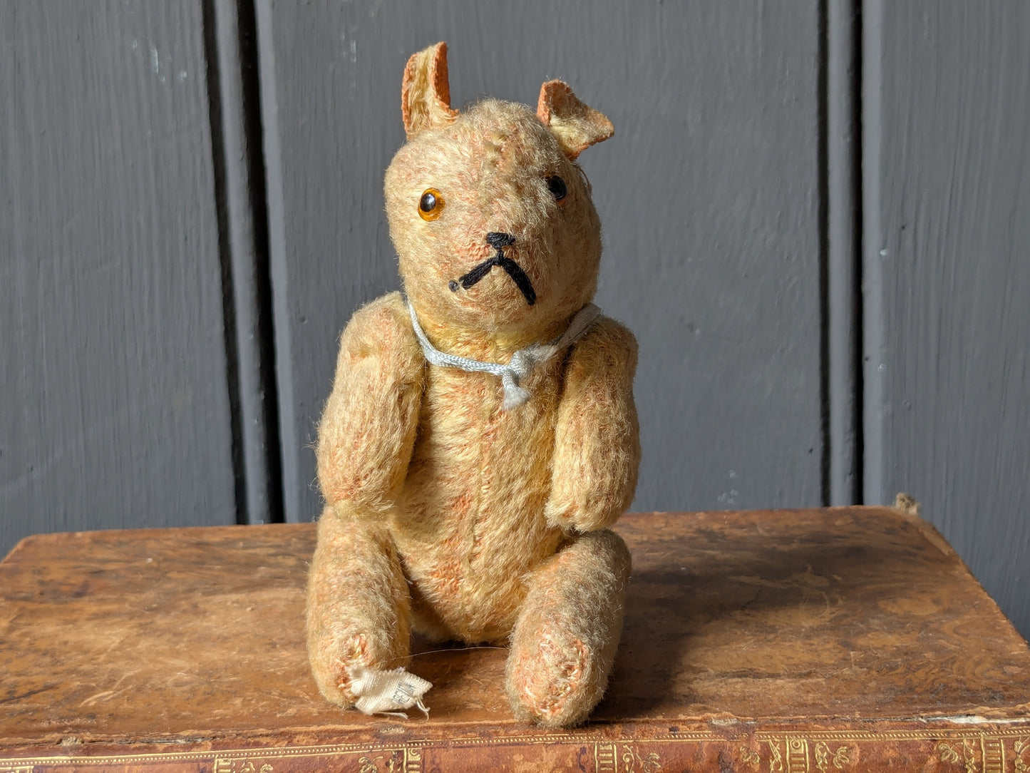 Tiny vintage teddy bear