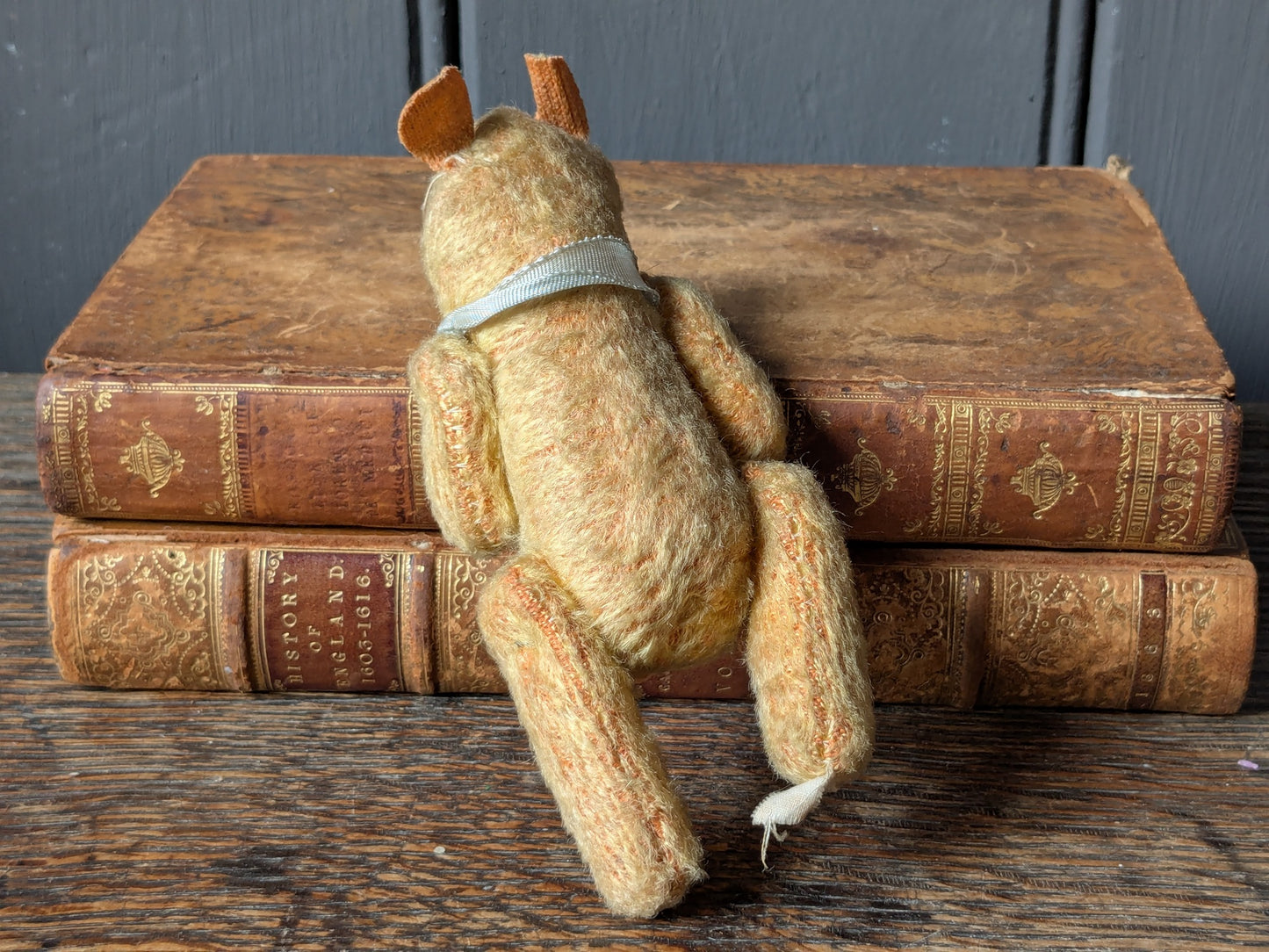 Tiny vintage teddy bear