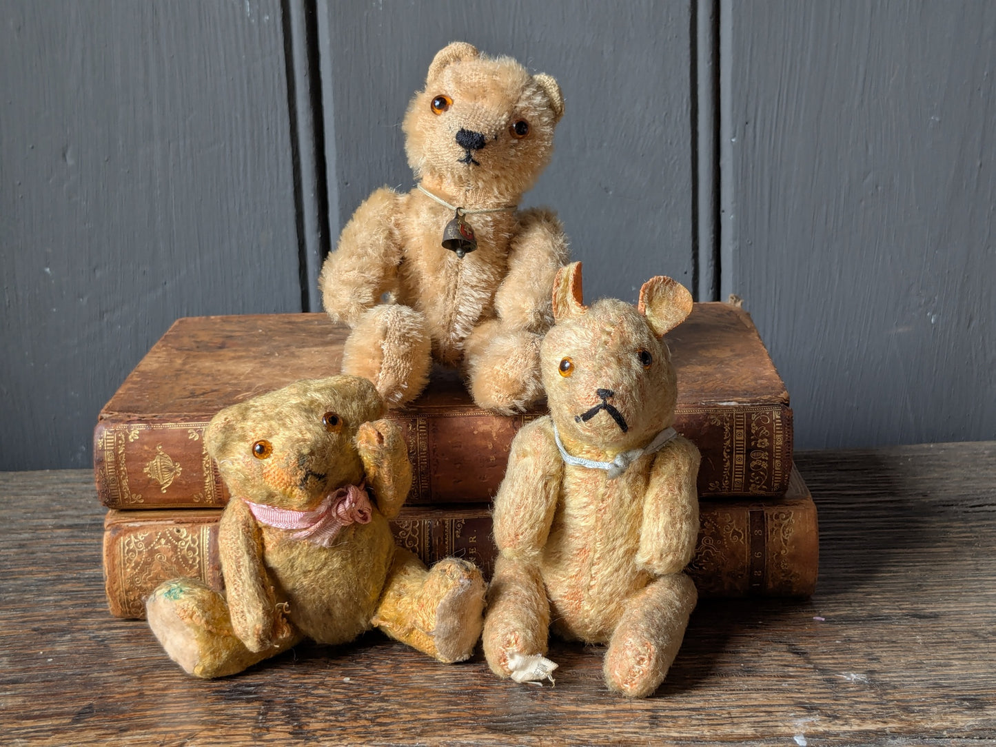 Tiny vintage teddy bear