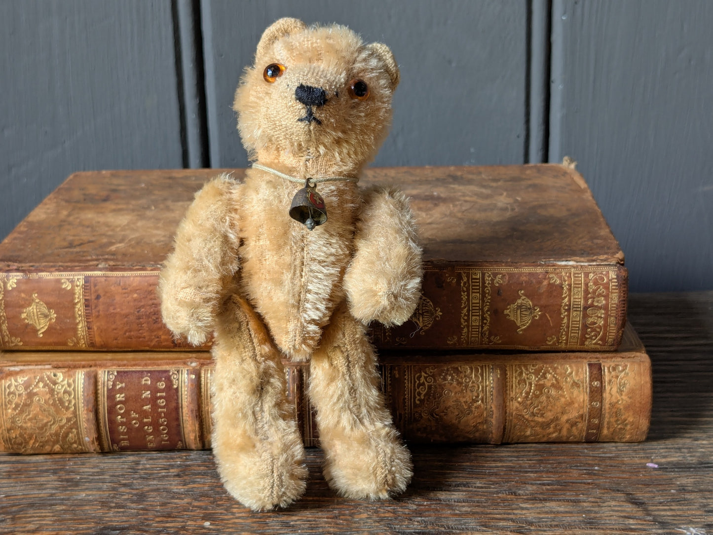 Tiny vintage teddy bear