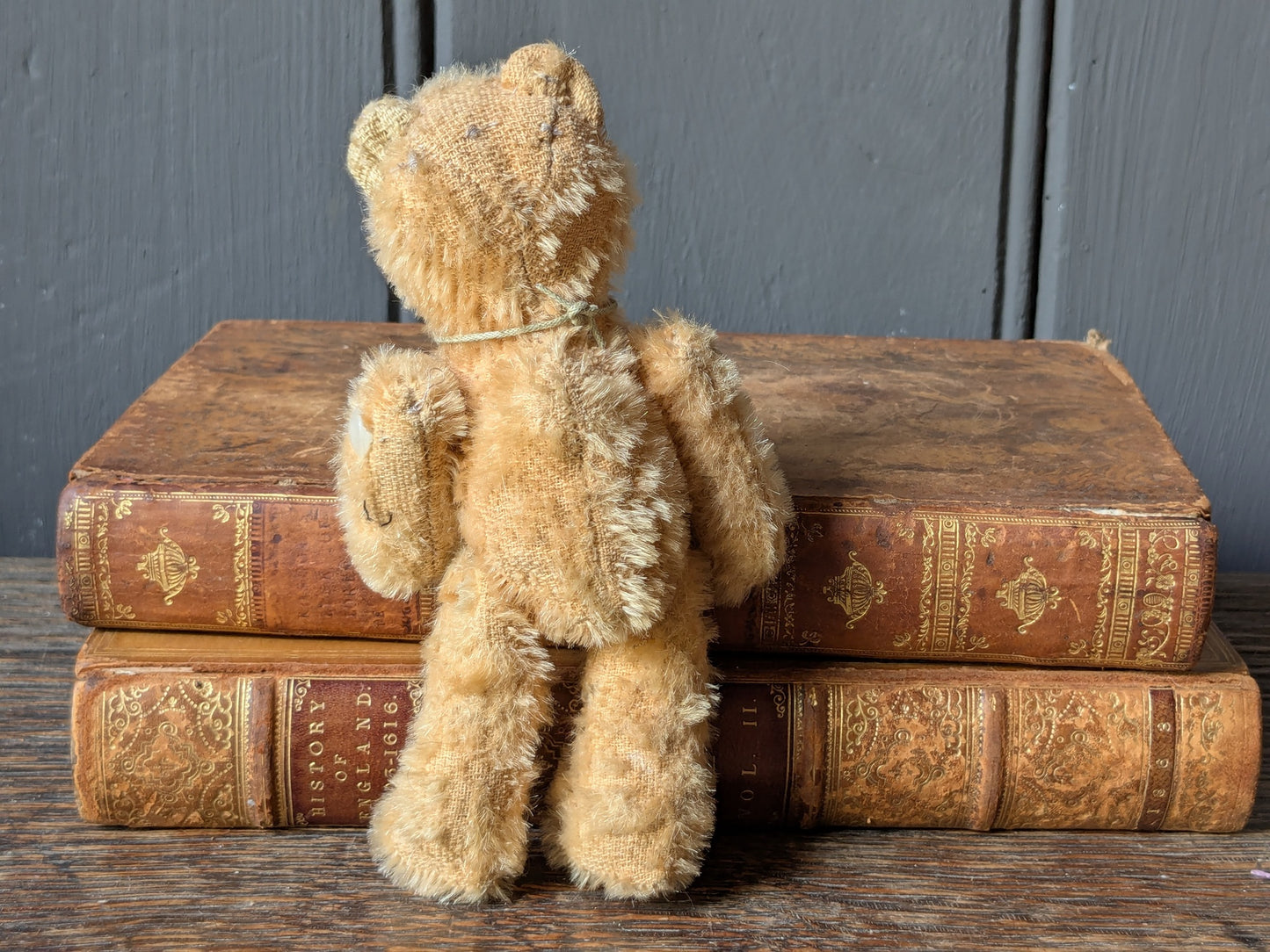 Tiny vintage teddy bear
