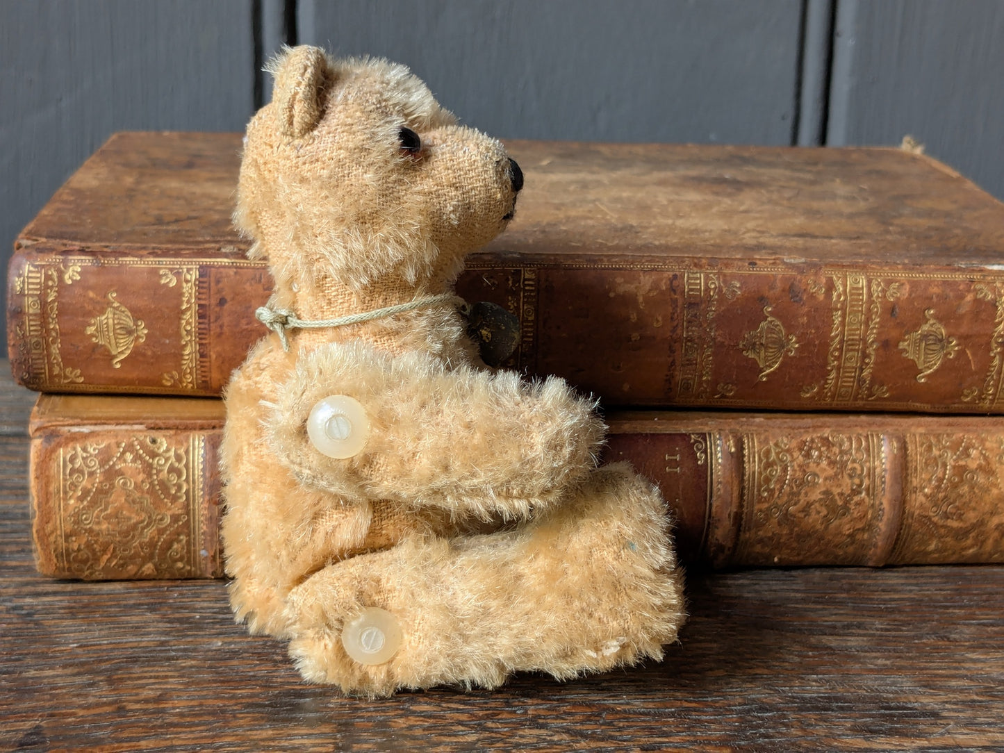 Tiny vintage teddy bear