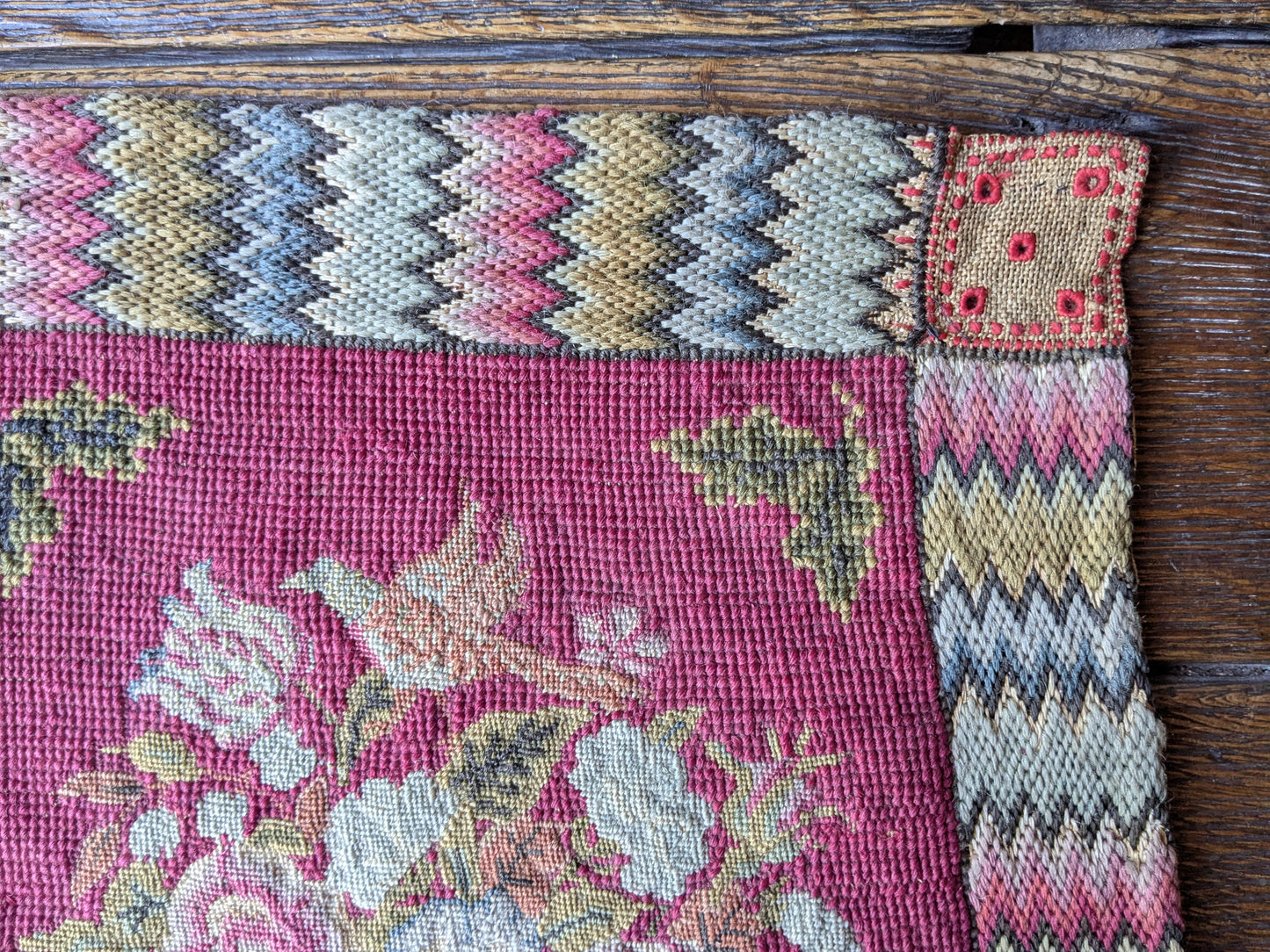 Antique 18th century embroidery
