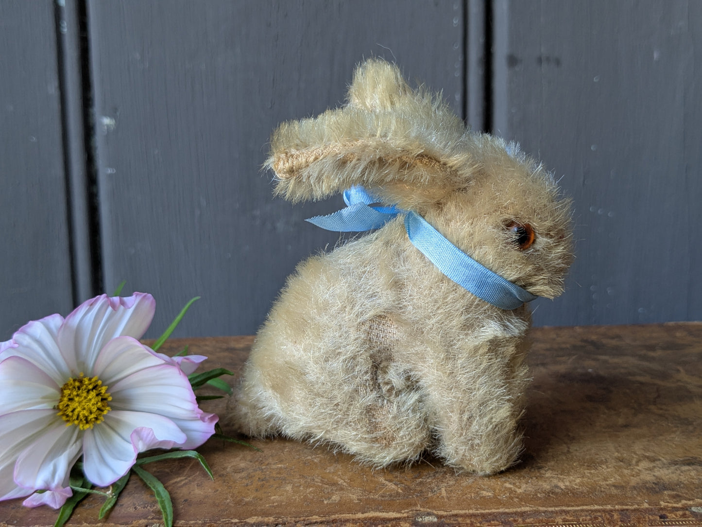 Tiny vintage mohair bunny rabbit