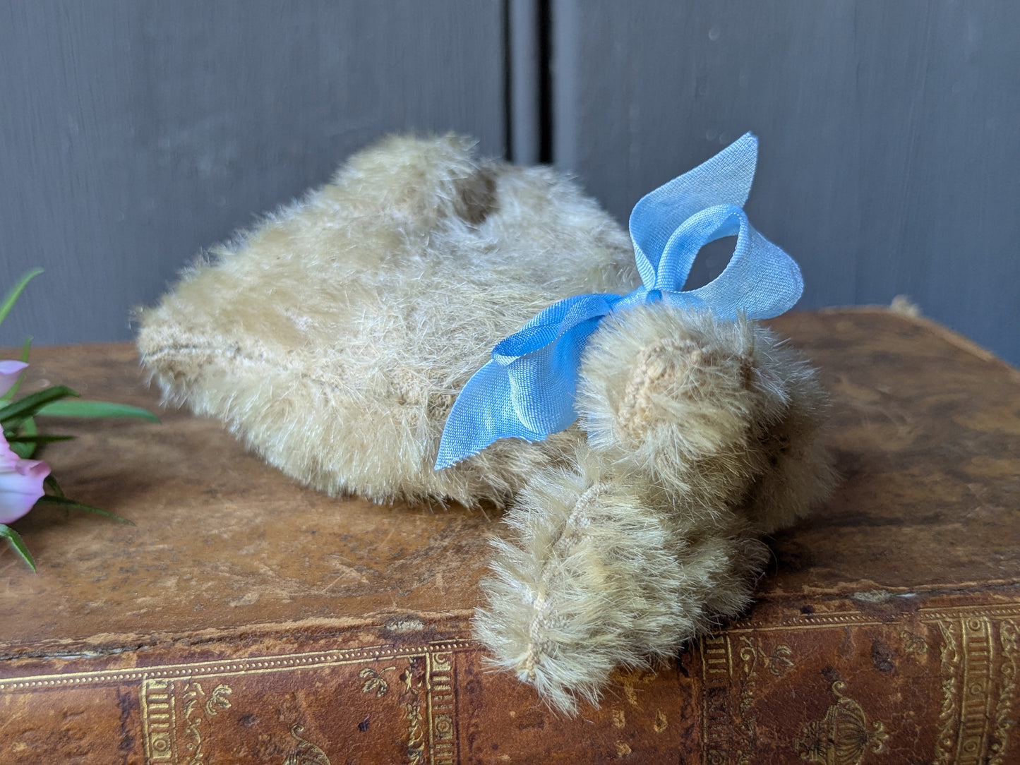 Tiny vintage mohair bunny rabbit
