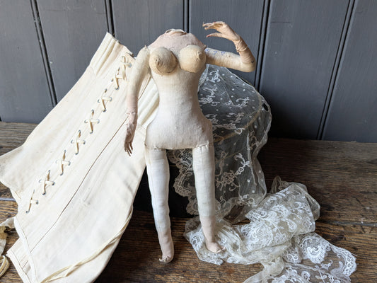 Vintage art doll body