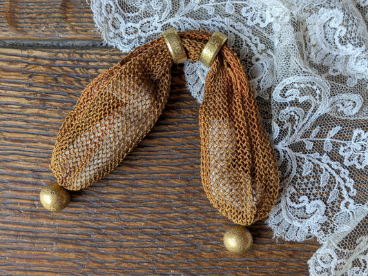 Antique miser or stocking purse
