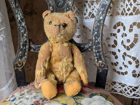 Worn antique German bear