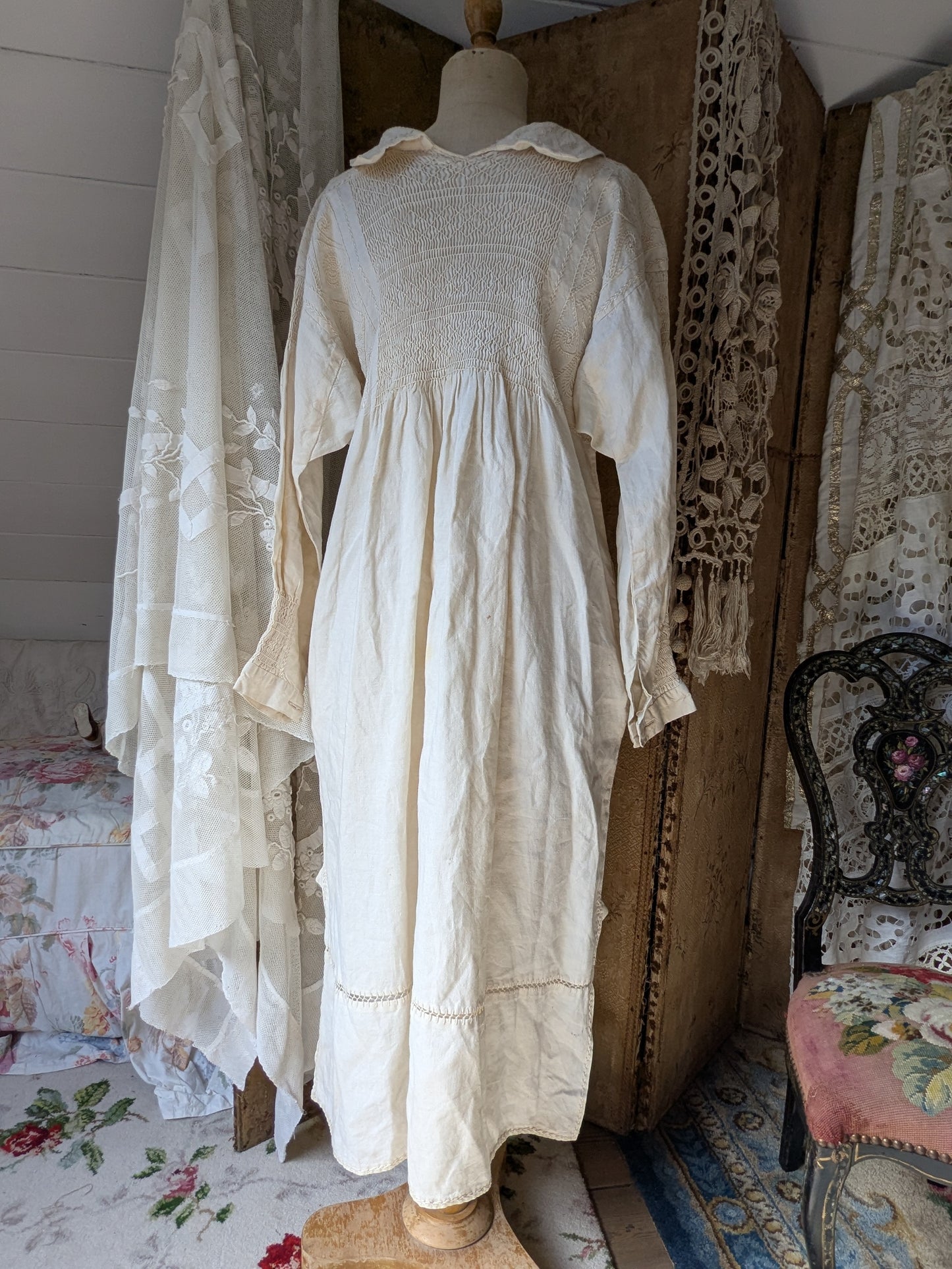 Vintage farmers style smock