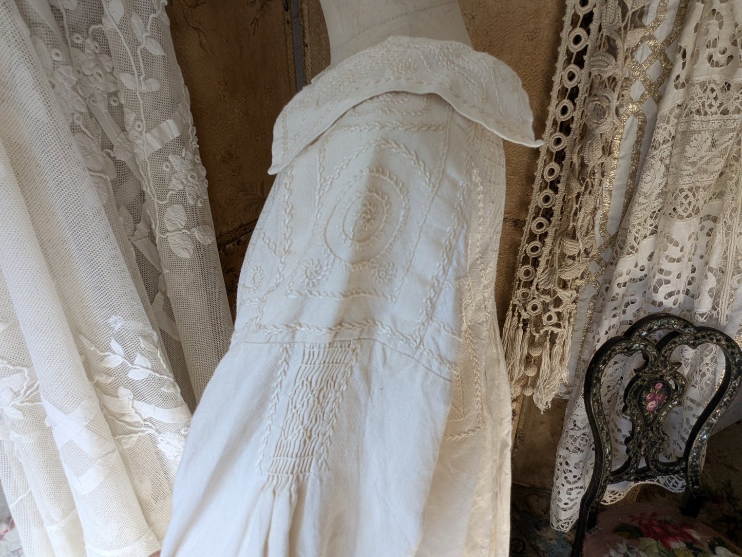 Vintage farmers style smock